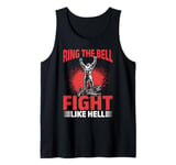 Wrestling Wrestler Ring the bell, fight like hell! Tank Top