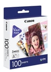 Pack de 100 feuilles Zink ZP-2030 pour Canon Zoemini 1 et 2