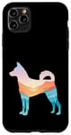 Coque pour iPhone 11 Pro Max Canaan Dog Nature Randonnée Chien Sunrise Adventure