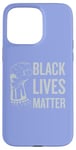 Coque pour iPhone 15 Pro Max Black Lives Matter avec Fist Graphic Pride