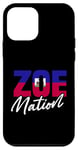 Coque pour iPhone 12 mini Zoe Nation Haiti Haitian Roots Pride Créole haïtien