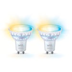 WiFi Smart LED GU10 50W 345lm Varm-kallvit 2-pack