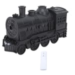 Train Shape Essential Oil Diffuser 300ml Cool Mist Humidifier Black Home Off NEW