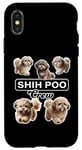 Coque pour iPhone X/XS L'équipage de Shih Poo