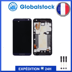 ECRAN LCD + VITRE TACTILE + CHASSIS  pour HTC DESIRE 610 NOIR + OUTILS GRATUIT