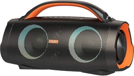 Enceinte Bluetooth D'Extérieur Avec Son Stéréo 100W, Basse Profonde, Autonomie 20H, Lumières Led Party-Sync, Banque D'Énergie Intégrée, Étanche Ipx6 Pour Plage, Jardin