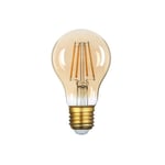 Ampoule led E27 Filament Dimmable 8W A60 Classique - Blanc Chaud 2300K - 3500K Silamp