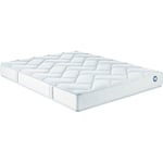 Bultex - Matelas haute densité, ferme et confortable, ready 160x200 - Blanc