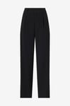 Gina Tricot - Byxor Tailored Wide Trousers - Svart