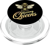 Funny Raising Queens Bee Farming Amateur PopSockets PopGrip pour MagSafe