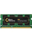 CoreParts Memory - DDR3 - 4 GB - SO-DIMM 204-pin - unbuffered