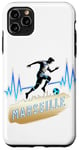 Coque pour iPhone 11 Pro Max supporter de Marseille - idée amateur de foot marseillais