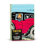 Jeux de 54 cartes à jouer Tintin: Les voitures de Tintin EN (51065)