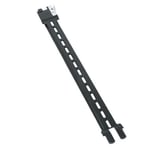 MIDDLEATLANTIC Lever Lock Vertical DIN Rail | 17.1"" | LL-VDIN21 | Black | Non-stock Item