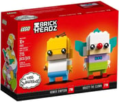 LEGO BRICKHEADZ: Homer Simpson & Krusty the Clown (41632) ⭐️BRAND NEW/SEALED⭐️