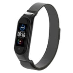 Xiaomi Mi Band 5/6 Armband Milanese Loop, svart