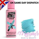 Crazy Color | Semi-Permanent Hair Colour Cream (Bubblegum Blue 63)