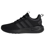 adidas Homme Racer TR23 Shoes Low, Core Black/Core Black/Carbon, 44 2/3 EU