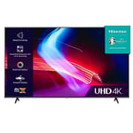 Hisense 65 Inch VIDAA Smart TV 65A6KTUK - Dolby Vision, Pixel Tuning, Voice Remote, Share to TV, and Youtube, Freeview Play, Netflix and Disney (2023 New Model), Black