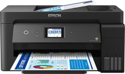 Epson EcoTank L14150 - allt-i-ett utskriftsenhet - skriv ut, skanna, kopiera, faxa 4800 x 1200 DPI A3+ 17ppm ADF Wi-Fi AirPrint