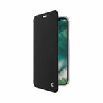 Xqisit Adour Apple iPhone XS Max Flap Cover Wallet Pouch Case Black