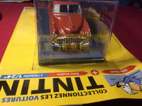 " VOITURE TINTIN 1/24 LA ROADMASTER DE MULLER N 23 Sous Blister