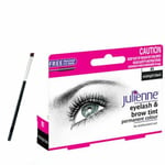 Julienne Professional Eyelash & Eyebrow Tinting Dye Tint midnight black