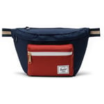 Sac Herschel  Pop Quiz Black Iris/Red Ochre