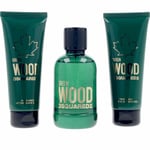 Parfymset Damer Dsquared2 GREEN WOOD 3 Delar