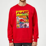 Justice League The Flash Issue One Sweatshirt - Red - S - Red