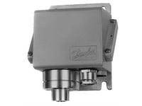 Danfoss Pressostat Kps 43, 1-10 Bar, G1/4, Diff.Tryk 0,7-2,8 Bar Auto Reset, Ac-3 6A, 400V Pg13,5 Kabel Ø5-14 Mm, Ip67