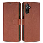 Case Collection for Samsung Galaxy A13 5G / A04s Phone Premium Leather Folio Cover, Magnetic Closure Protective Book Design Wallet Flip with [Card Slots] and [Kickstand]