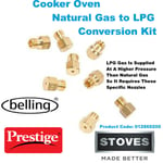 Genuine NEW WORLD Range Cooker Oven Natural Gas to LPG Conversion Kit 012860200