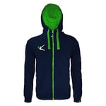 LEGEA Sarl Pull Homme, Bleu/Vert, M