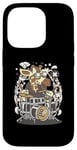 Coque pour iPhone 14 Pro batteur de girafe drôle