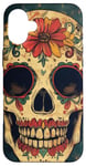 iPhone 16 Plus Skull Mexican Sugar Skull art Sugar skull Floral Case