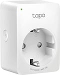 Tapo Prise Connectée WiFi, Prise Intelligente compatible avec Alexa et Google Home, 10A Type F, Contrôler le ventilateur, la cafetière, la lampe à distance, aucun hub requis, Tapo P100(4-pack)