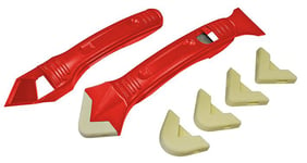 Kit de rénovation pour joints sanitaires - Spatule & gratte joint silicone