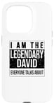 iPhone 15 Pro I am the legendary shirt, gift idea for David Case