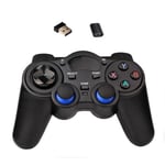 (Musta-tyyppi-c)Langaton peliohjain Joystick-peliohjain OTG-muuntimella PS3:lle Android TV Box Raspberry Pi 4 Retropie Retroflag NESPi