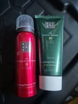 Rituals The Ritual Of Ayurveda Foaming Shower Gel 50ml And Body Cream 100ml Set