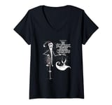 Disney The Nightmare Before Christmas Jack Skellington Zero V-Neck T-Shirt