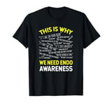 This Is Why We Need Endometriosis Awareness T-Shirt