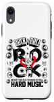 Coque pour iPhone XR Rock and Roll Graphic Tees - I Love Rock N' Roll Designs