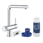 Köksblandare Grohe Blue Pure Minta Startkit 30382 med Utdragbar Pip