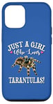 Coque pour iPhone 12/12 Pro Girl Who Loves Tarantula Lover