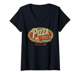 Womens Pizza After The Gym Bulking Season Cheat Meal Funny Fitness V-Neck T-Shirt