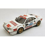 FERRARI 308 GTB N.24 RALLY LUNA 1980 GIORDANO-BOLLA 1:43 Best Model Auto Rally