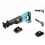 Djr 186 ZY1 Scie récipro sans fil, Scie sabre 18V + 1x Batterie 1,5 Ah - sans chargeur - Makita