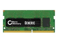 CoreParts - DDR4 - module - 16 Go - SO DIMM 260 broches - 2133 MHz / PC4-17000 - 1.2 V - mémoire sans tampon - non ECC - pour EliteBook 735 G5, 755 G5, 840 G3, 850 G3; ProBook 430 G5, 450 G5, 470 G5; ZBook 14u G5 Mobile Workstation, 15 G3 Mobile Workstat